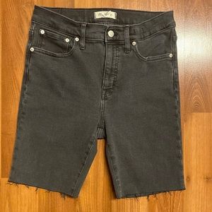 Madewell Cali Demi-boot denim shorts